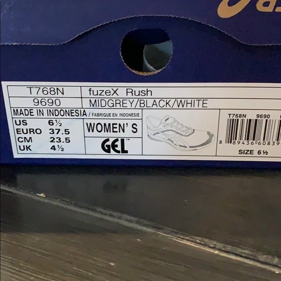 ASICS Women’s fuzeX Rush Running Shoes - Picture 7 of 7